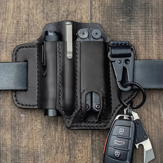 Leather Handy Tool Belt Bag